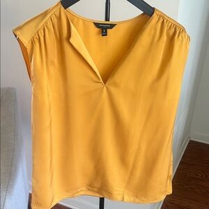 Banana Republic Mustard Blouse